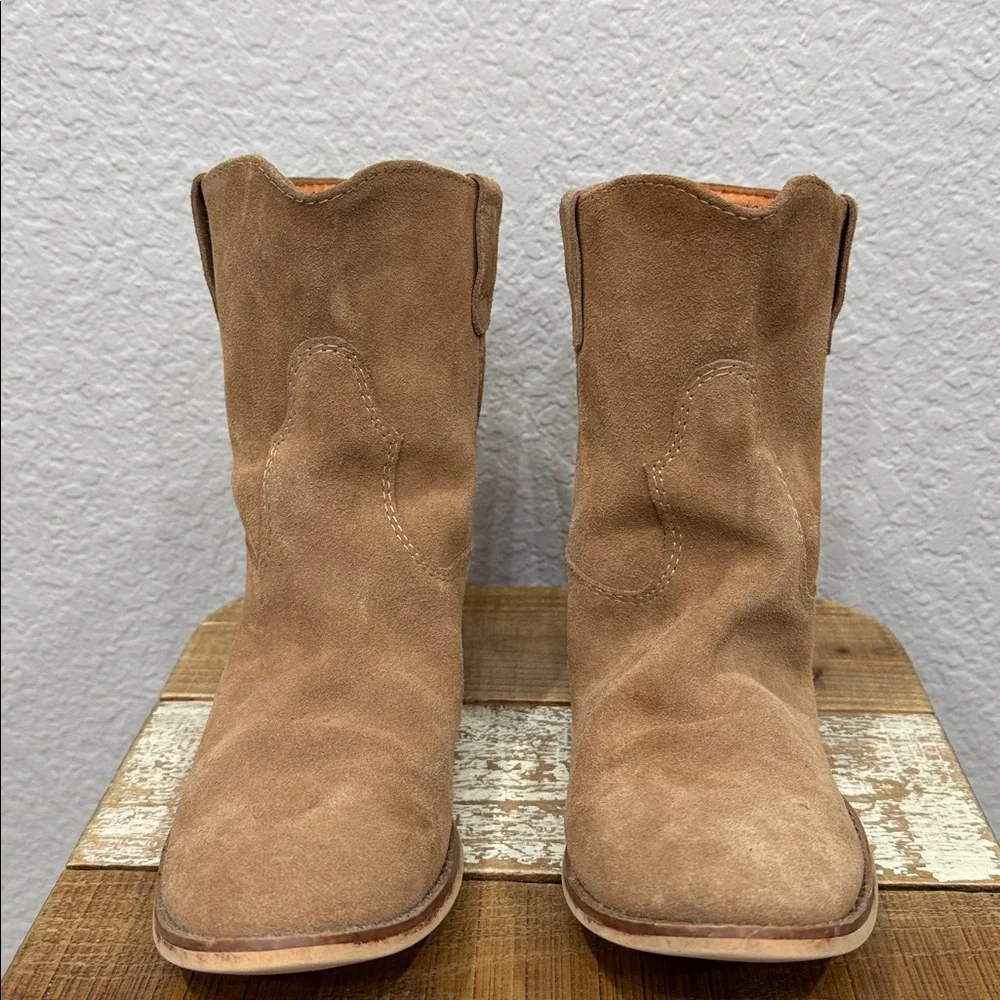 Isabel Marant Tan Ankle Booties - Picture 5 of 11